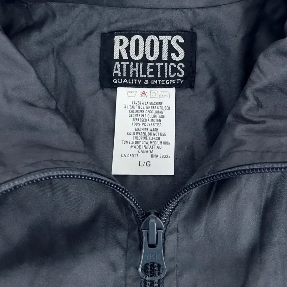 Robin Williams Live on Broadway HBO Crew Jacket L 2002 Roots Athletics Grey